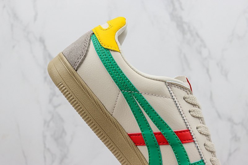 Onitsuka Tiger x Asics Tokuten "Light Grey/Green/Yellow" фото № 3