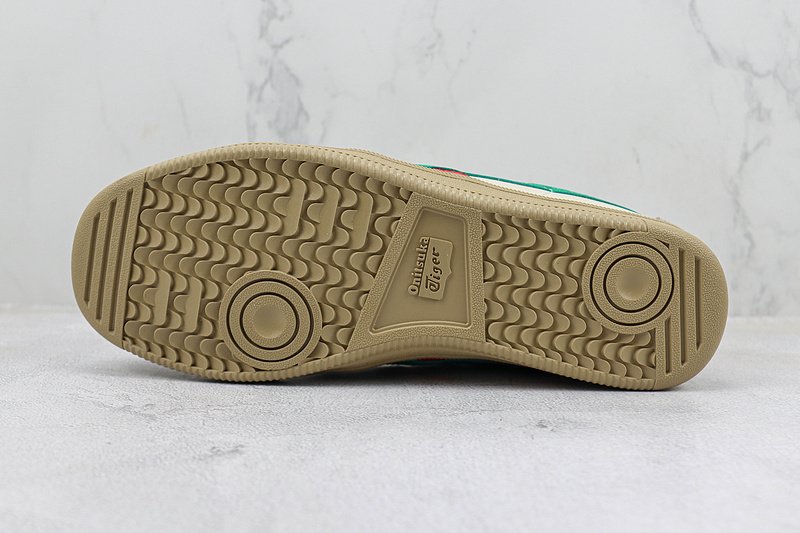 Onitsuka Tiger x Asics Tokuten "Light Grey/Green/Yellow" фото № 8