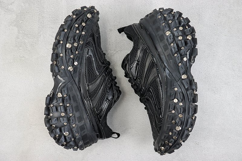 Balenciaga Defender Trainers "Black&Screw" фото № 7
