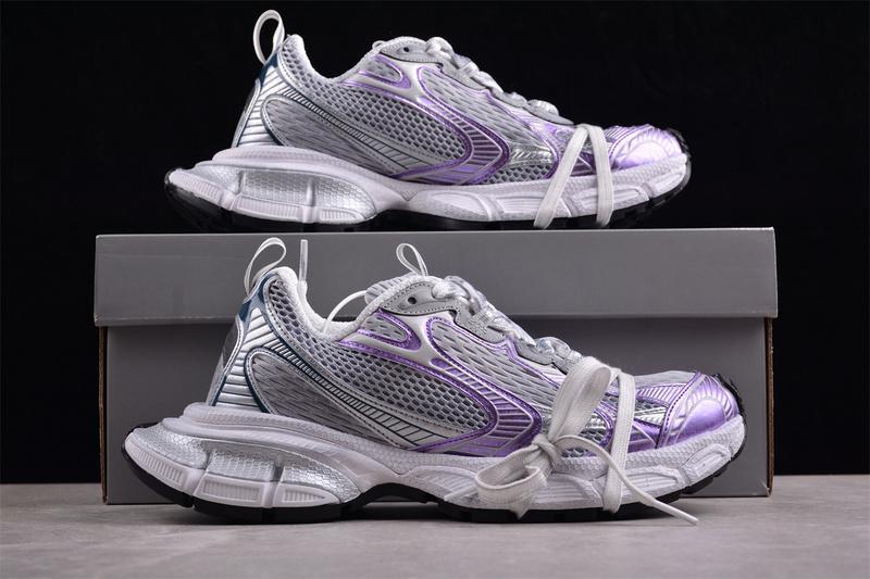 Balenciaga 3XL Sneaker "Worn-Out/Violet/Gray" фото № 4