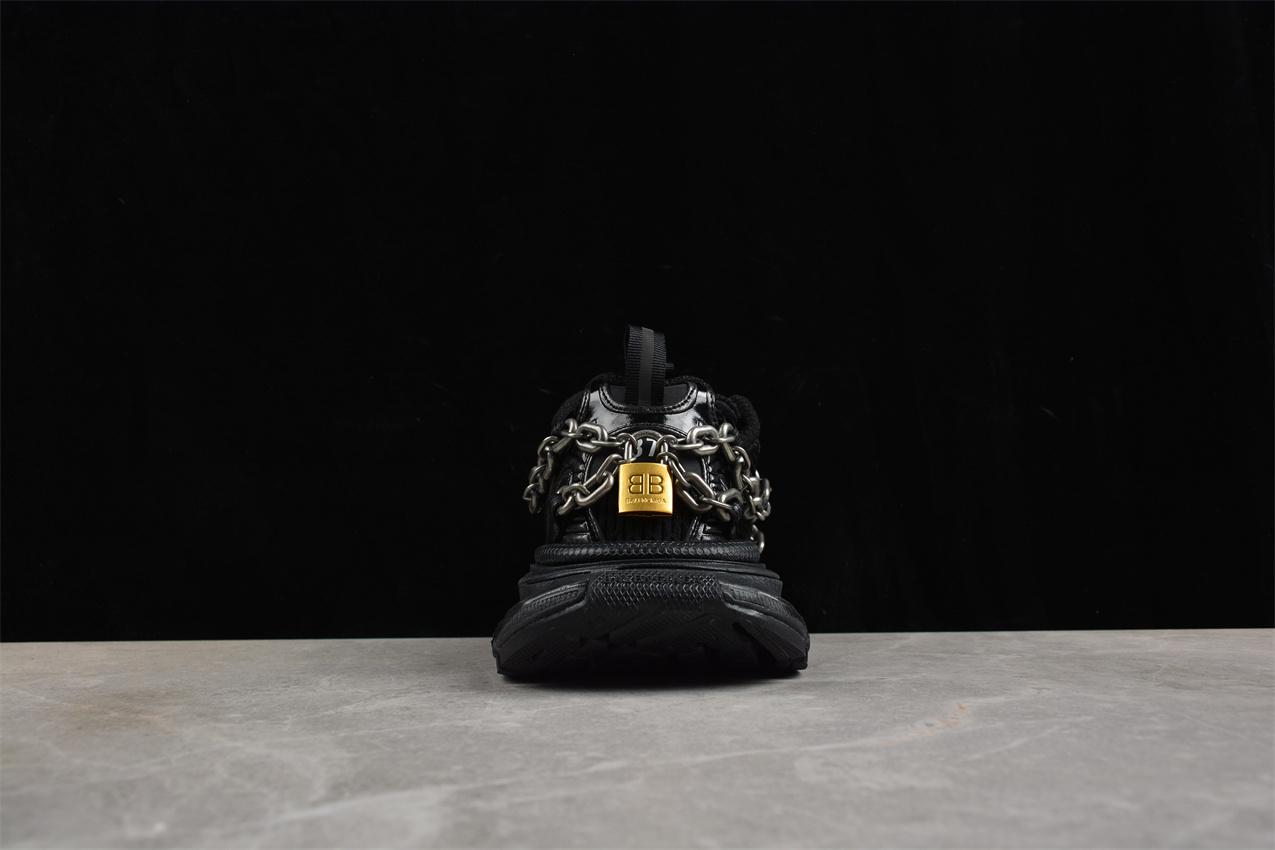 Balenciaga Phantom Sneaker 3XL "Black/Silver" фото № 5