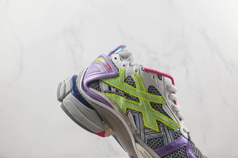 Balenciaga Runner "White/Neon Yellow/Purple" фото № 3