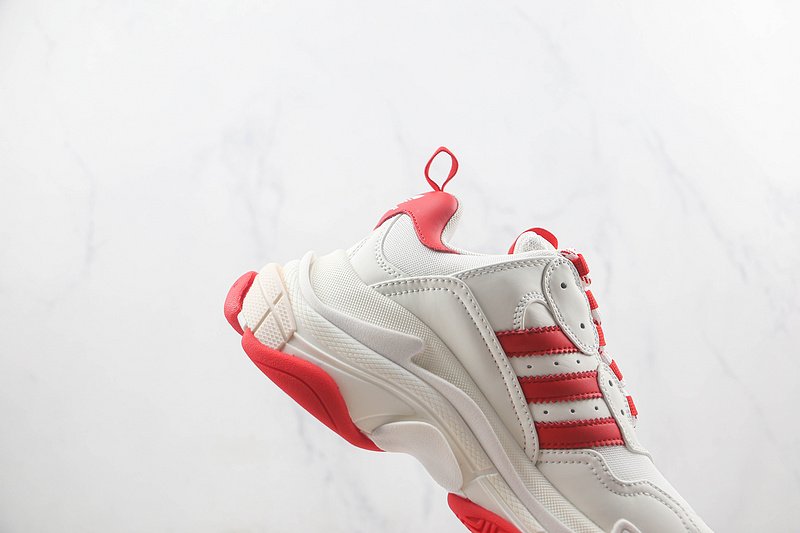 Balenciaga Triple S "White/Red" фото № 4