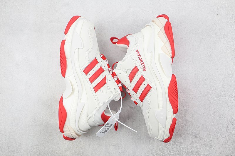 Balenciaga Triple S "White/Red" фото № 6