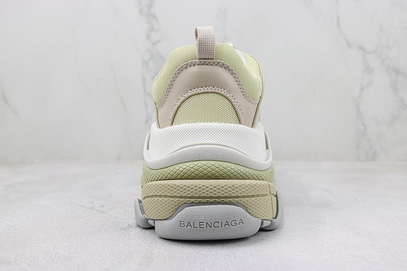 Balenciaga Triple S "Mocha Green/Light Beige" фото № 9