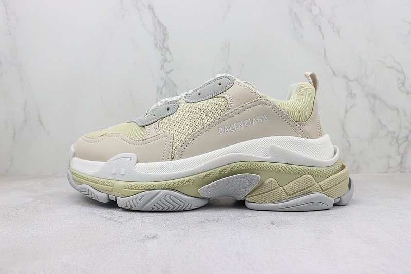 Balenciaga Triple S "Mocha Green/Light Beige" фото № 2