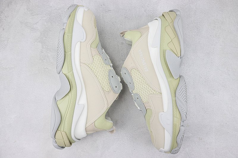 Balenciaga Triple S "Mocha Green/Light Beige" фото № 7