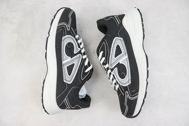 Dior B30 "Black/White" фото № 6