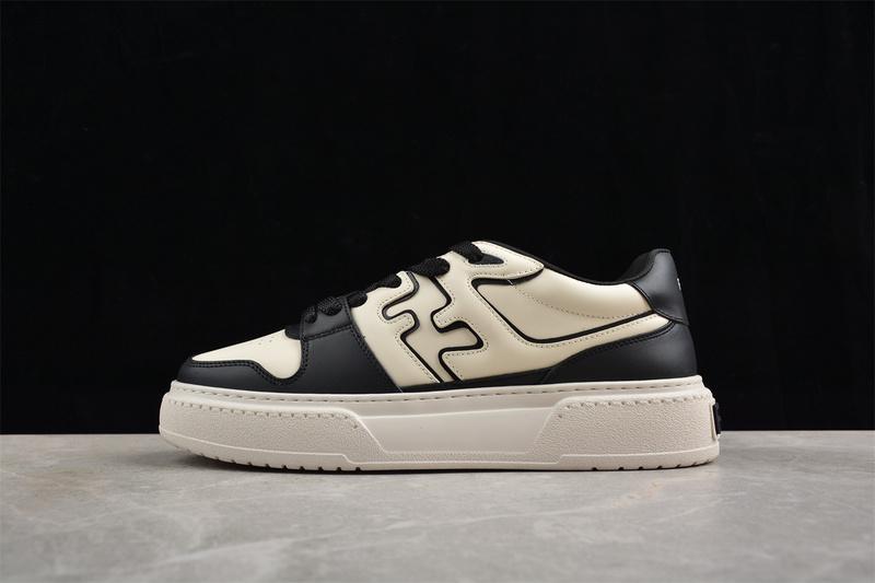 Fendi Match Leather "Black/Beige" фото № 2