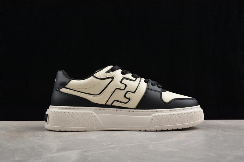 Fendi Match Leather "Black/Beige" фото № 5