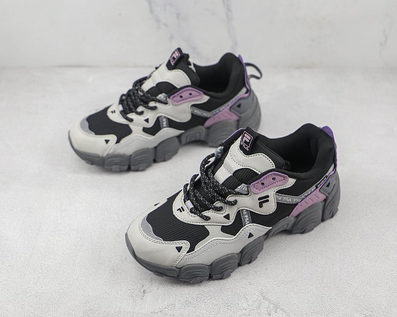 FILA Interation Light "Black/Grey/Purple" фото № 5