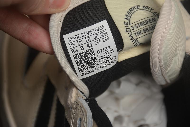 Adidas Originals FORUM LOW CL "Beige Black" фото № 7