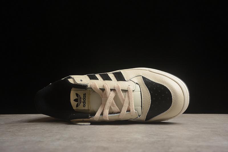 Adidas Originals FORUM LOW CL "Beige Black" фото № 2
