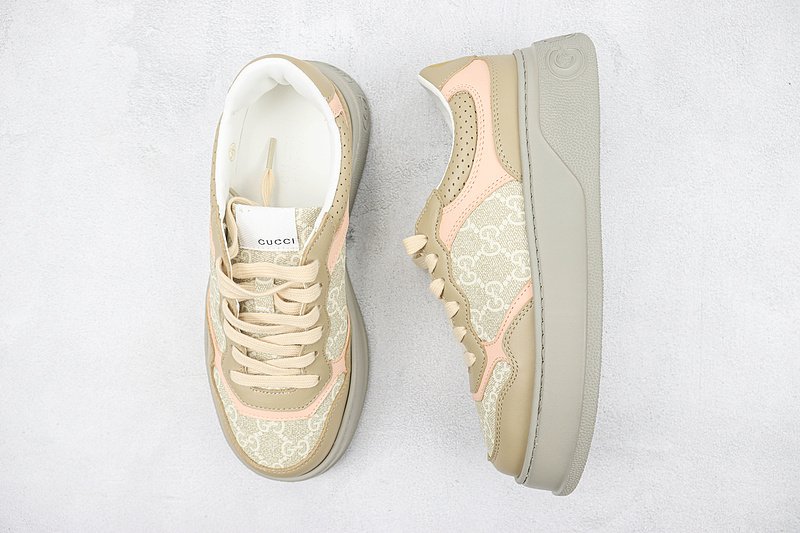 Gucci Chunky B "Pink/Grey/Web" фото № 6