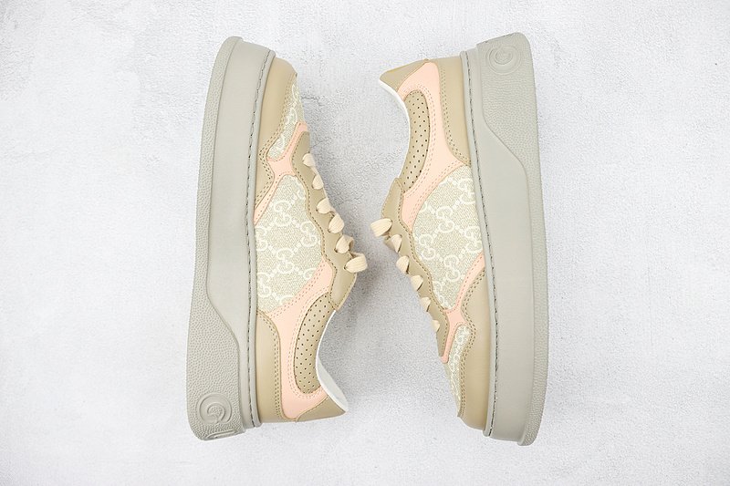 Gucci Chunky B "Pink/Grey/Web" фото № 7