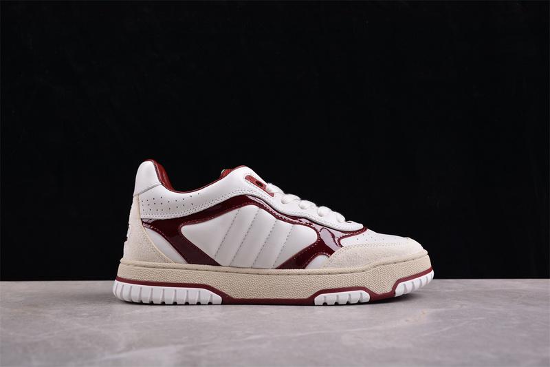 Gucci Re-Web Sneaker "White Rosso Ancora" фото № 2