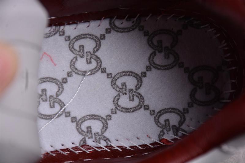 Gucci Re-Web Sneaker "White Rosso Ancora" фото № 9