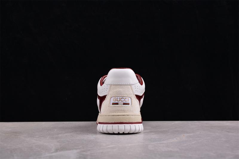 Gucci Re-Web Sneaker "White Rosso Ancora" фото № 5