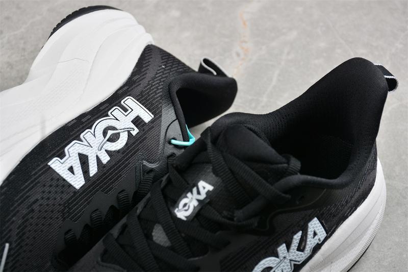 Hoka Skyflow "Black/White" фото № 8