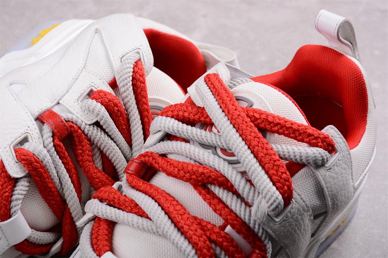 Louis Vuitton LV Trainer Sneakers "White/Red" фото № 8