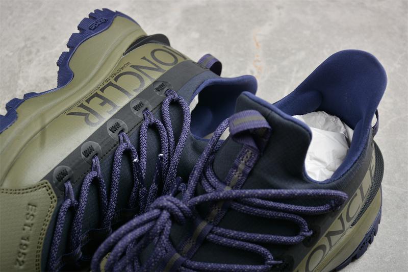 Moncler Trailgrip "Green/Black/Violet" фото № 8