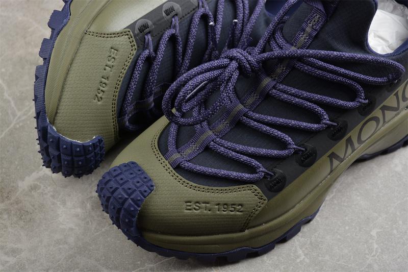 Moncler Trailgrip "Green/Black/Violet" фото № 7
