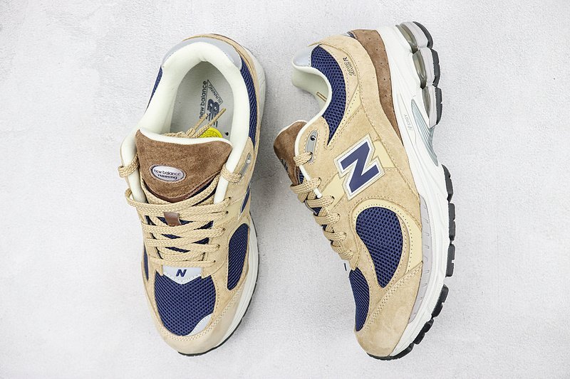 New Balance 2002R "Beige/Dark Blue" фото № 6
