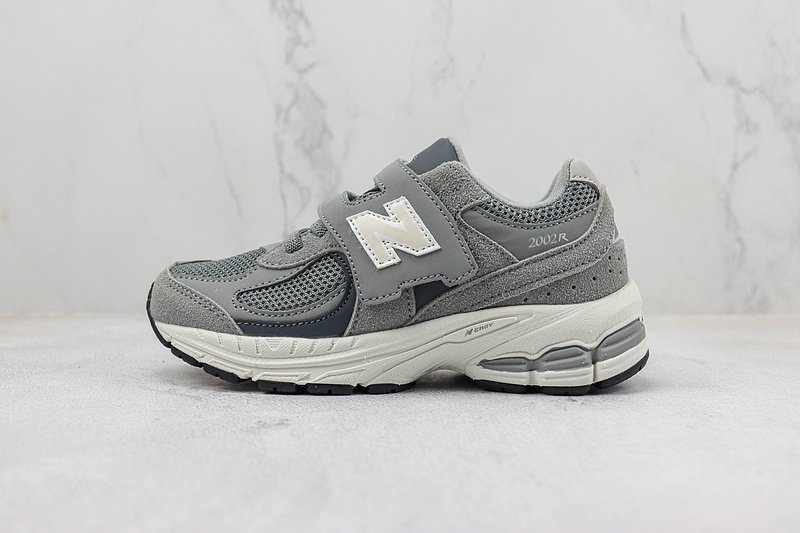 New Balance 2002r Hook & Loop Little "Steel Lead" фото № 2