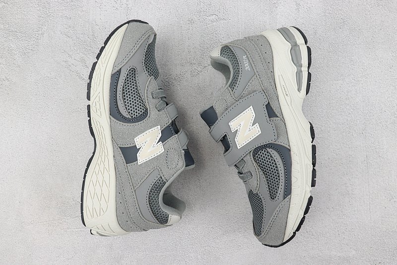 New Balance 2002r Hook & Loop Little "Steel Lead" фото № 7