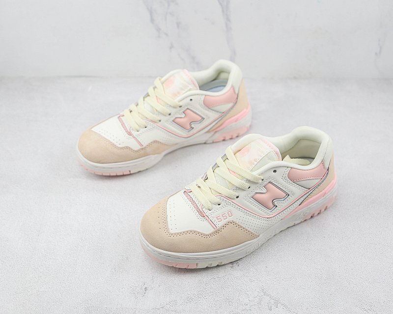 New Balance 550 “White/Pink” фото № 5