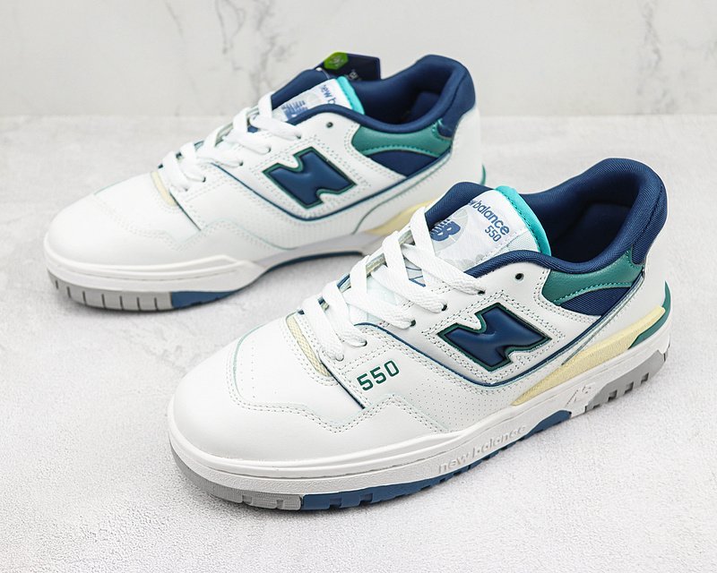 New Balance 550 “White/Blue” фото № 5