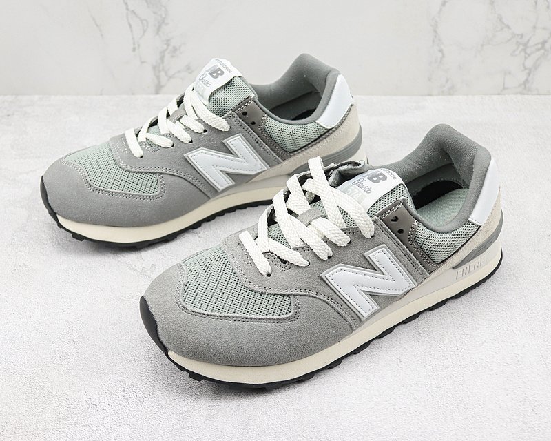 New Balance 574 "Grey/White" фото № 5
