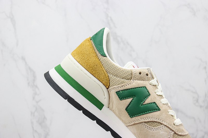 Teddy Santis x New Balance 990v1 "Light Beige/Green/Mustard" фото № 3