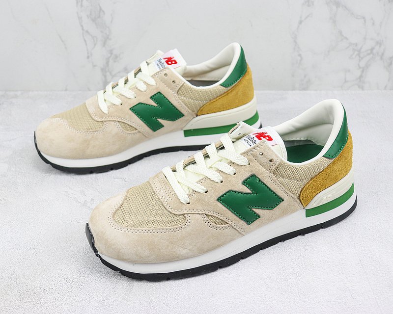 Teddy Santis x New Balance 990v1 "Light Beige/Green/Mustard" фото № 5