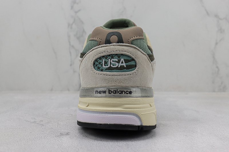 New Balance 993 "Beige/Grey/Green" фото № 9