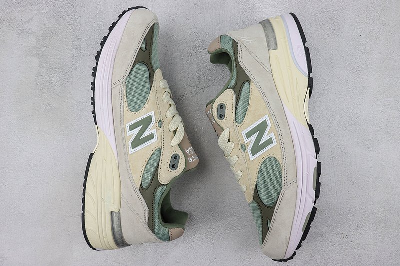 New Balance 993 "Beige/Grey/Green" фото № 7