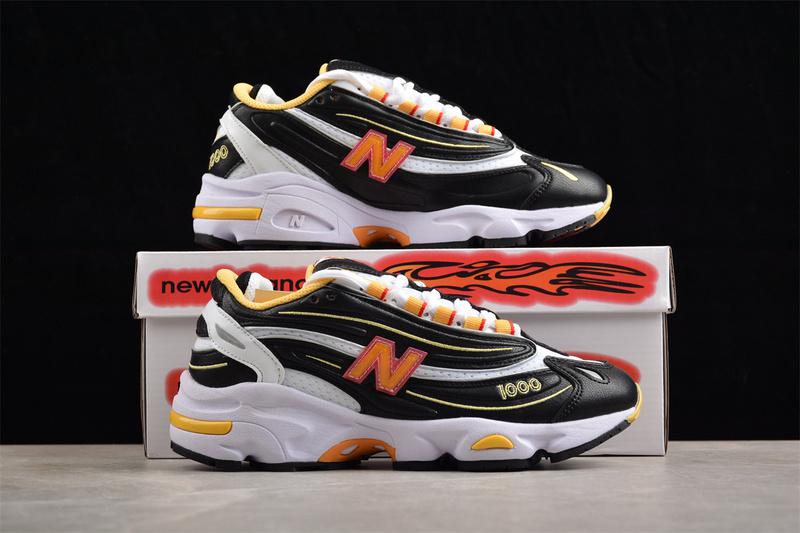 New Balance 1000 "White/Black/Orange" фото № 4
