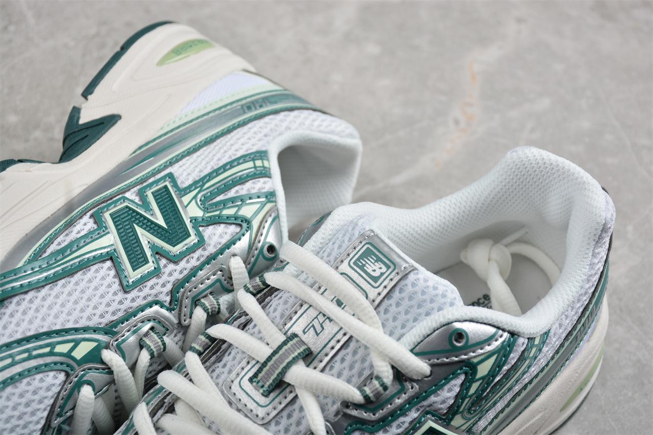 New ﻿Balance U740GR2 "White/Marsh Green" фото № 8