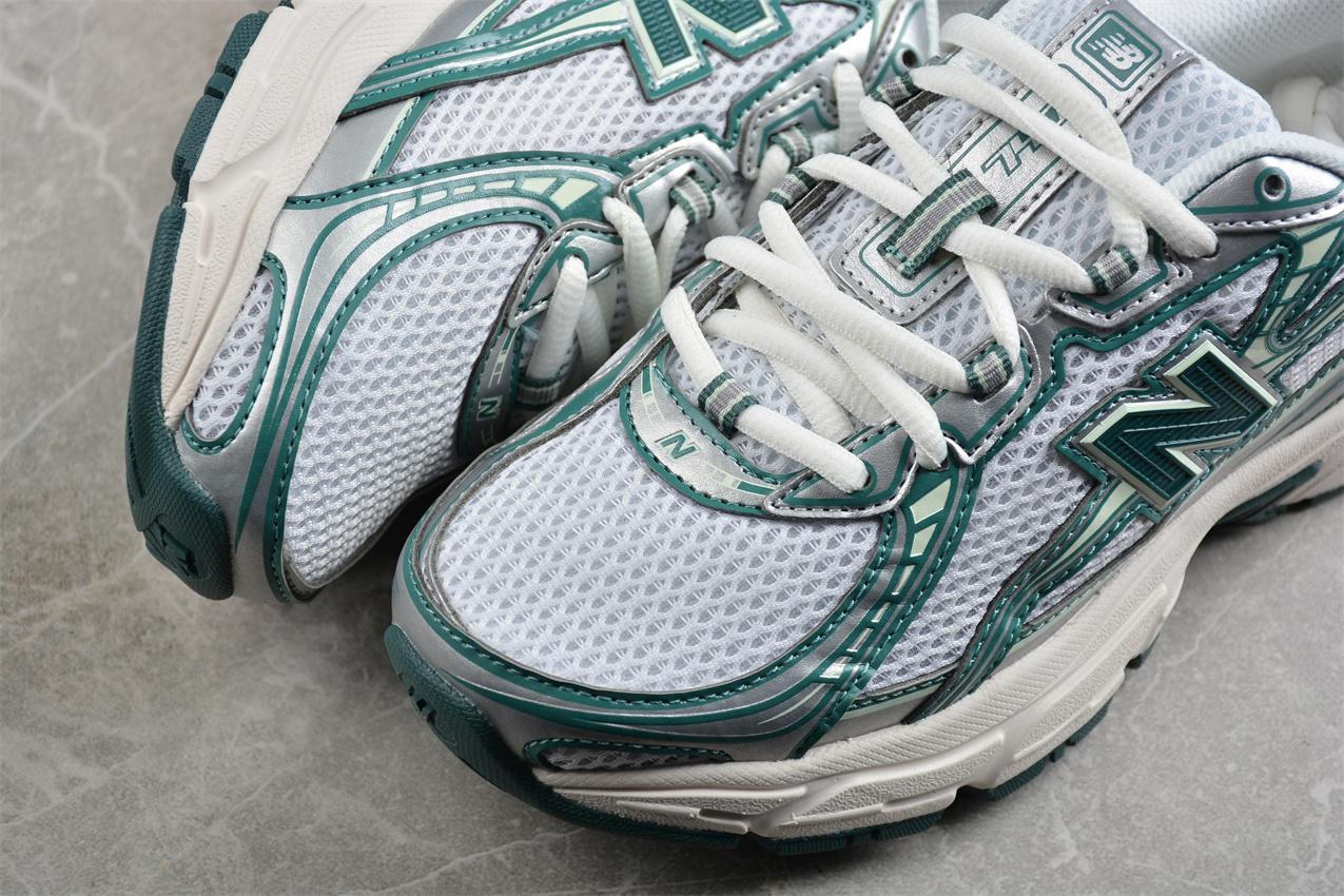 New ﻿Balance U740GR2 "White/Marsh Green" фото № 7