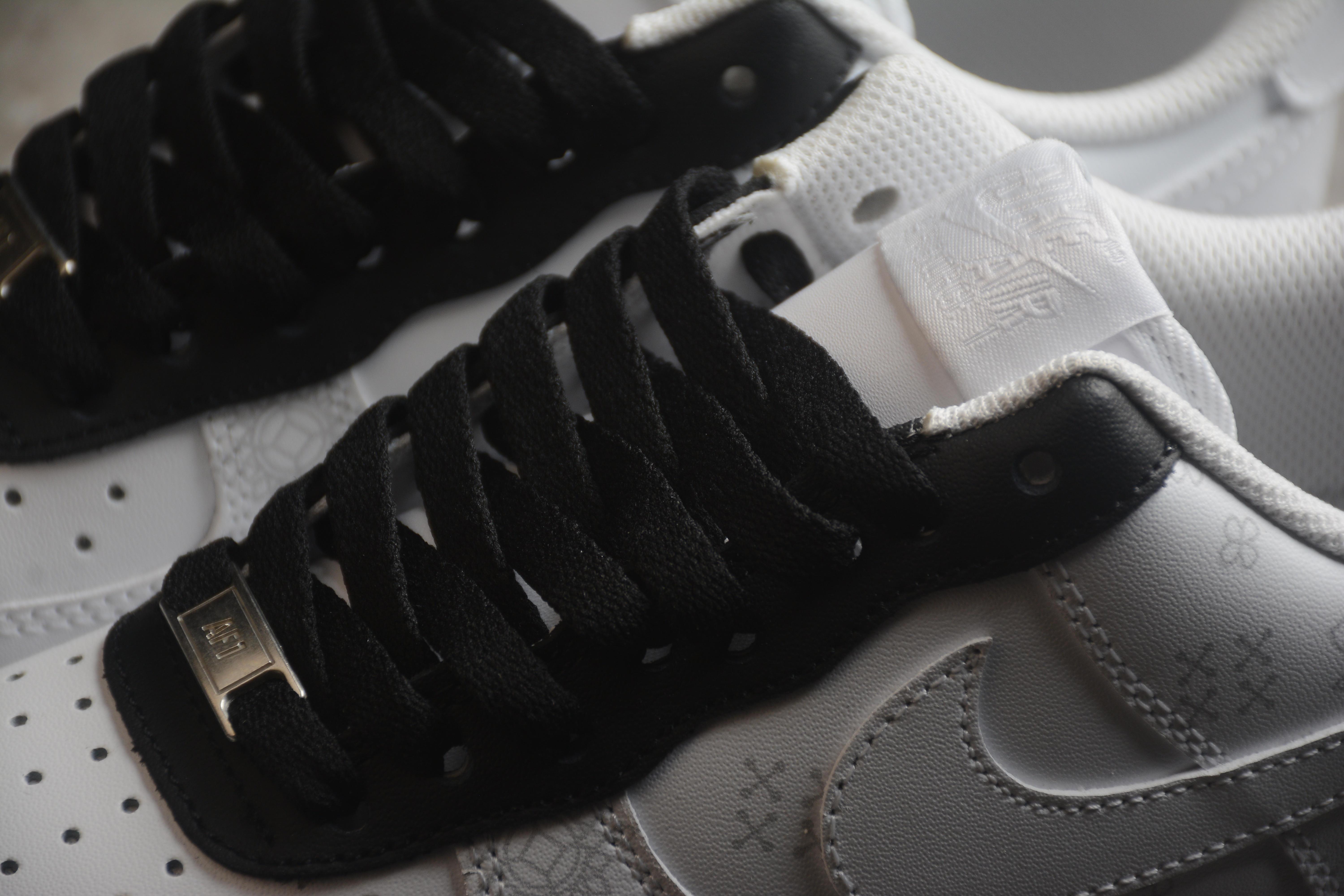 Nike Air Force 1 Low "White/Black" фото № 8