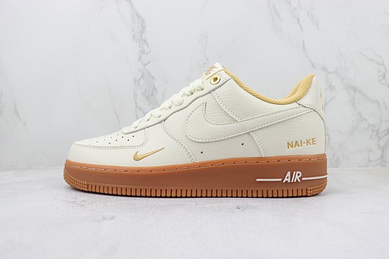 Nike Air Force 1 Low "NAI-KE Brown" фото № 2