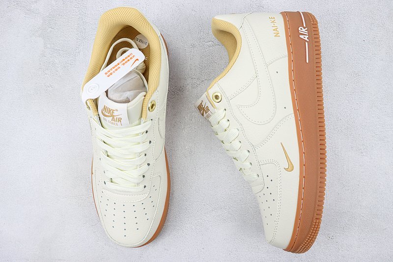 Nike Air Force 1 Low "NAI-KE Brown" фото № 7