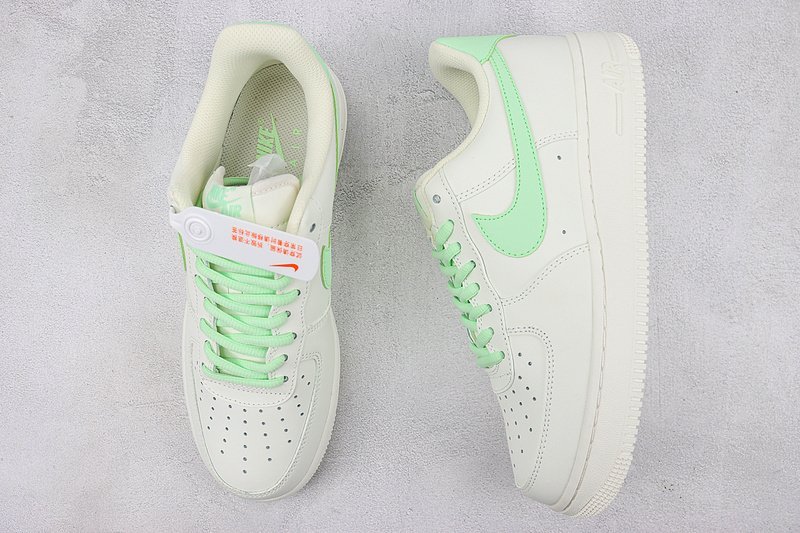 Nike Air Force 1 Low "White/Tiffany Green" фото № 7