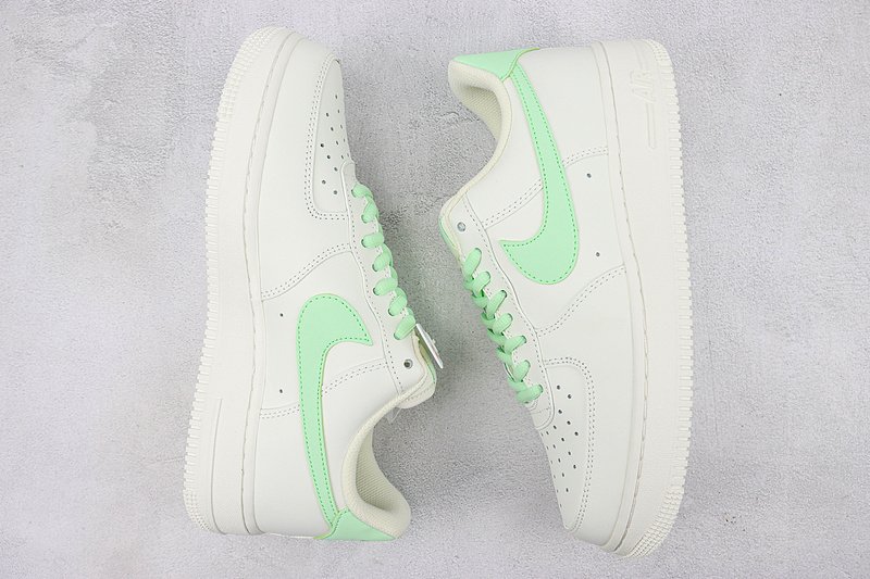 Nike Air Force 1 Low "White/Tiffany Green" фото № 6