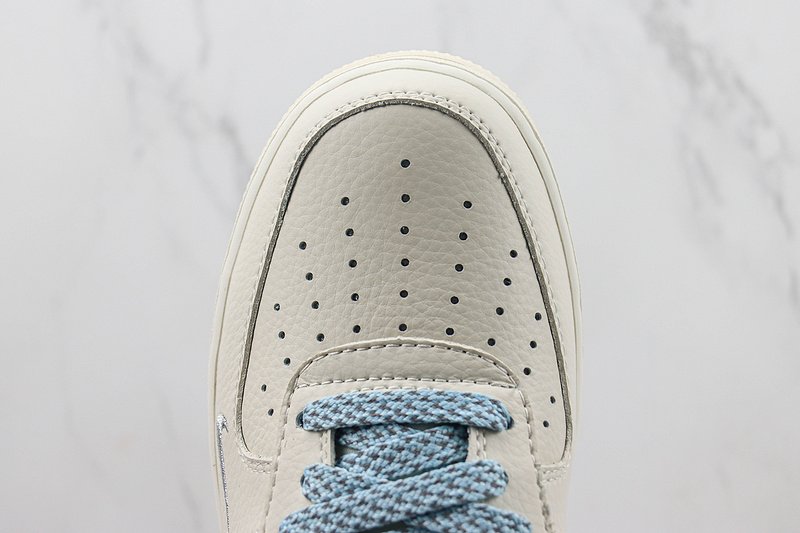 Nike Air Force 1 Low "Light Blue/Silver/Off White" фото № 4