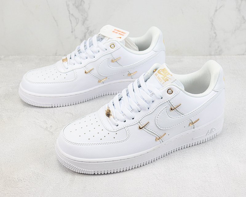 Nike Air Force 1 Low "Multi-Sail/Metallic Gold" фото № 5