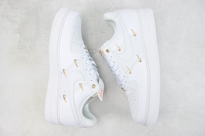 Nike Air Force 1 Low "Multi-Sail/Metallic Gold" фото № 7