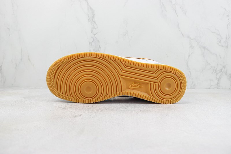 Nike Air Force 1 Low "White/Pumpkin Orange" фото № 8