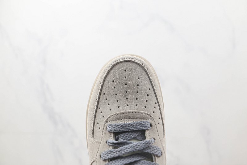 Nike Air Force 1 Mid "Suede Light Beige/Grey/White" фото № 4