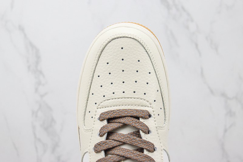 Nike Air Force 1 Low "Light Brown/Cream White" фото № 4